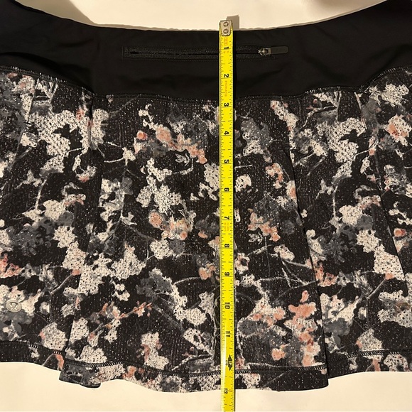 Lululemon Pace Rival Skirt Spring Bloom Multi Womens Size 8 Tennis Pickleball - Picture 10 of 12